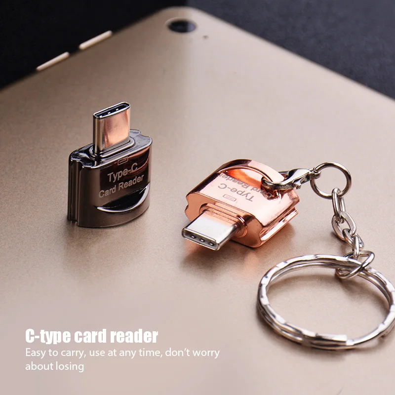 Новый USB 3 1 Type C к Micro-SD TF адаптер OTG кардридер мини смарт-кардридер для ноутбука Samsung