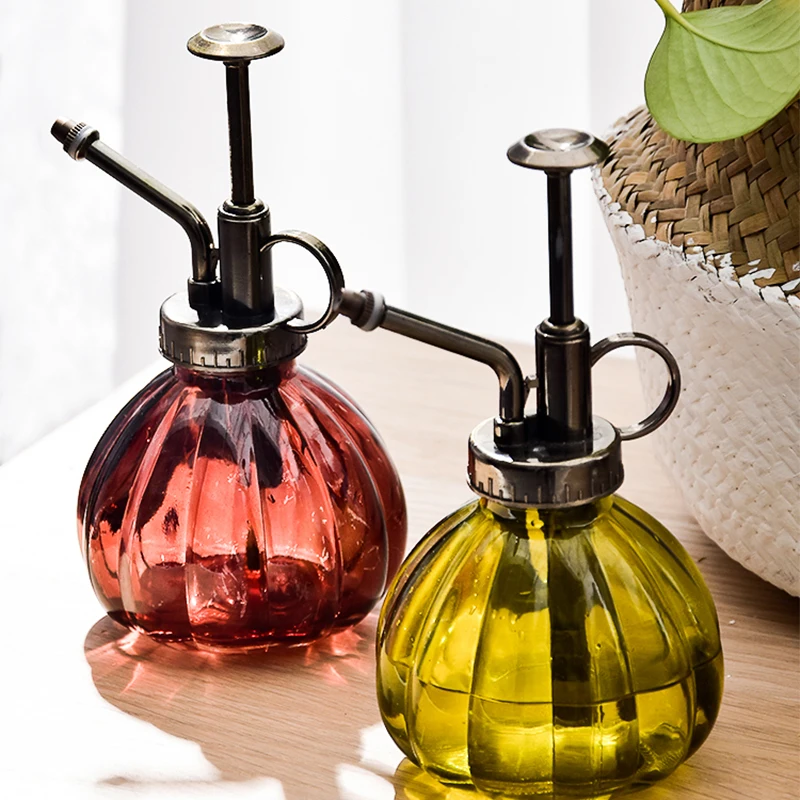 Красочная Тыква Винтаж садоводства устройство Ретро Стекло ваза для полива s