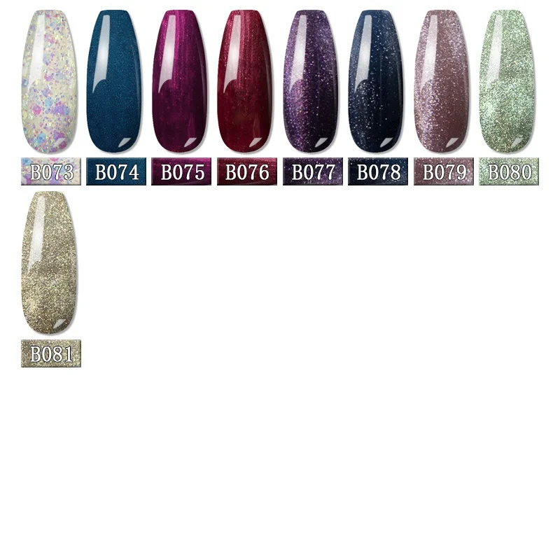New 8ml Gel Nail Polish 81 Colors BenB&G Semi Permanent Soak Off UV Fashion  Art Beauty  Accessories
