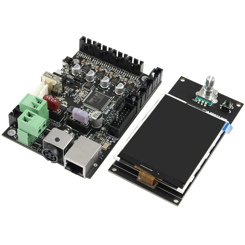 

Clone Prusa Buddy Control Board Integrated TMC2209 Driver + Mini LCD28 Screen For 3D Printer Parts Mainboard