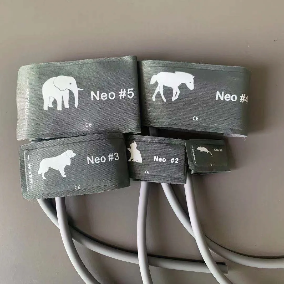

Veterinary Blood Pressure Cuff Of Sphygmomanometer All Size Elephant Horse Dog Cat and Mouse For Small Animals With Single Tube
