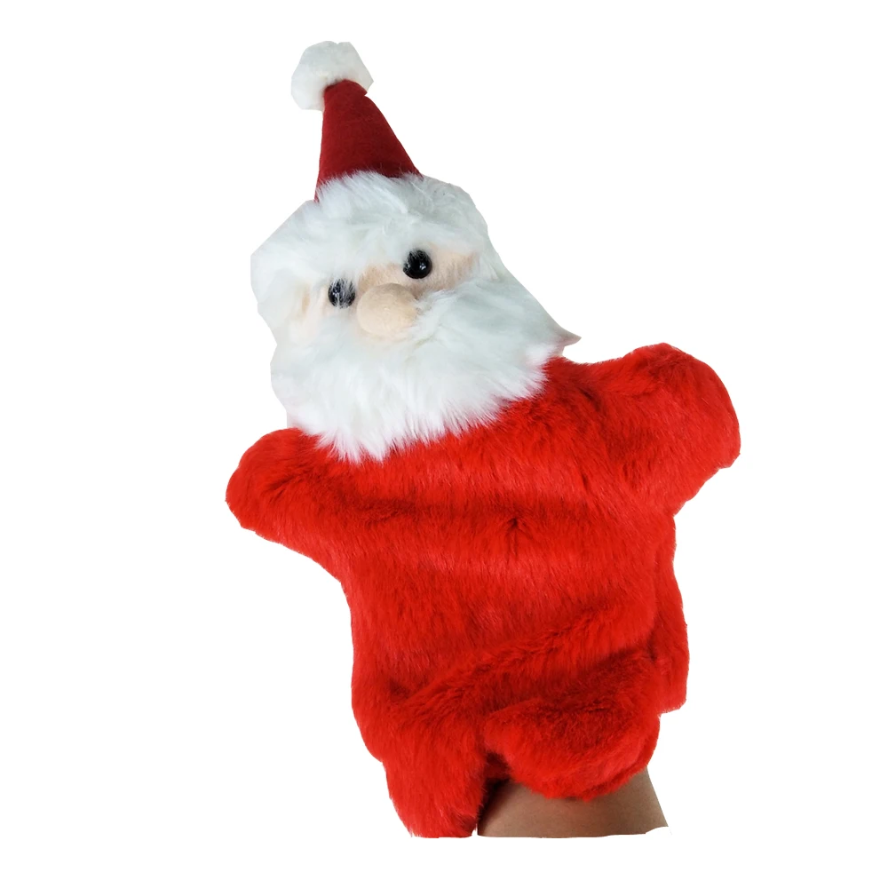 Детский Санта-Клаус Детская плюшевая игрушка-марионетка рождественские подарки