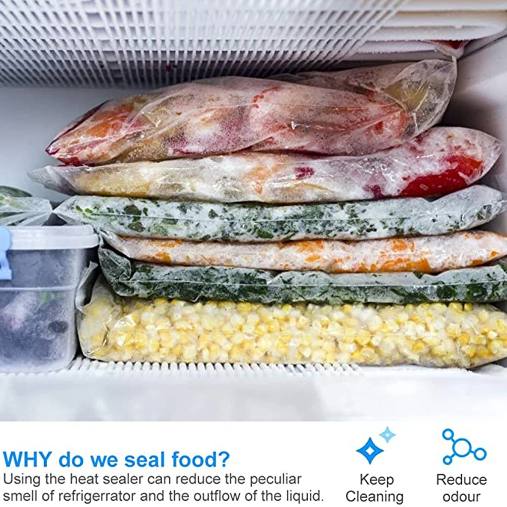 Мини машина для запечатывания закусок вакуумные уплотнители с крючком 2 в 1