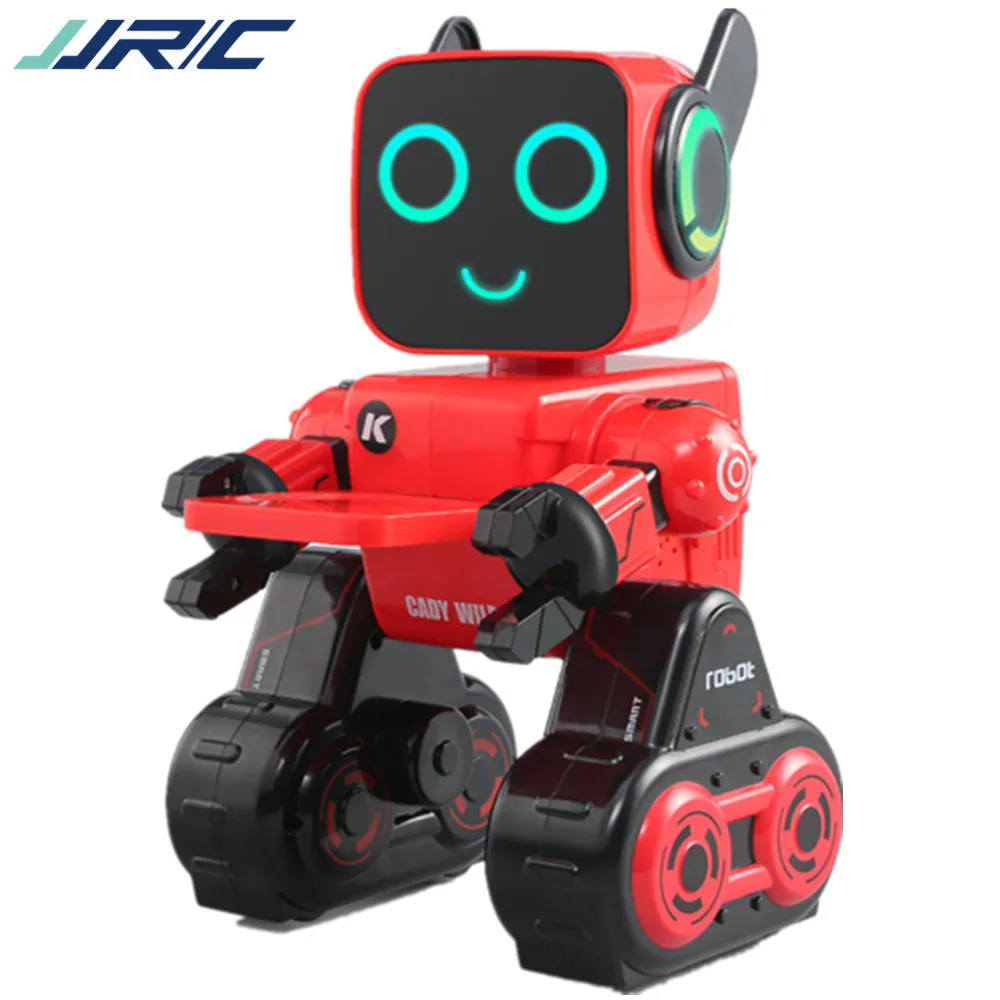 JJRC R4 RC робот CADY WILE Звуковое управление Робот Игрушки для детей интеллектуальное Программирование Playmate пение и танцы развивающие игрушки
