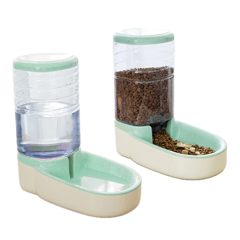 

Automatic Pet Drinking Water Feeder Integrated Pet Food Bowl Silent Water Pump