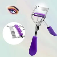 1pc professional eyelash curler lifting eyelashes with comb tweezers curling eyelash clip cosmetic eye make up tools for women