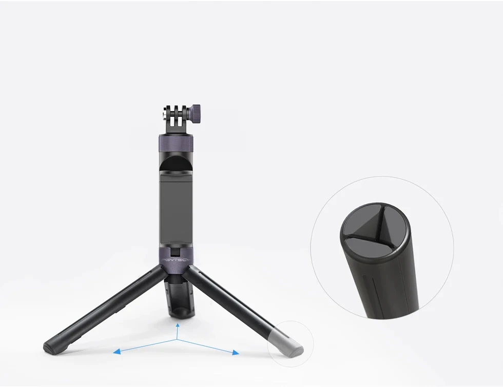 PGYTECH рукоятка и штатив для экшн-камеры Osmo Карманный для Gopro Hero 6 5 4/Xiaomi Yi аксессуары для экшн-камеры