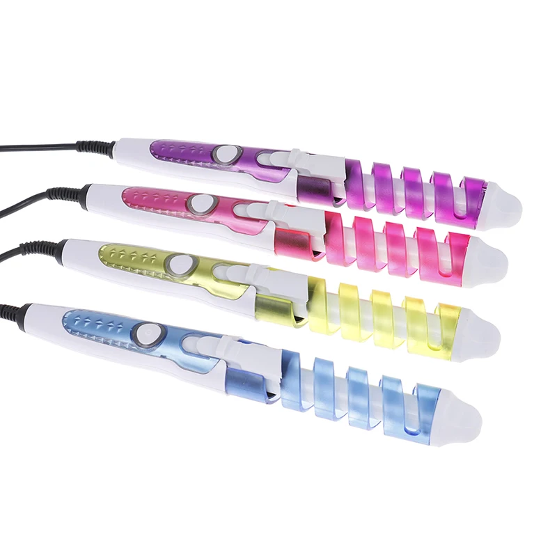 

1Pcs Automatic A Hair Stick Spiral Ceramic Dry And Wet Anti-scald Hair Curler