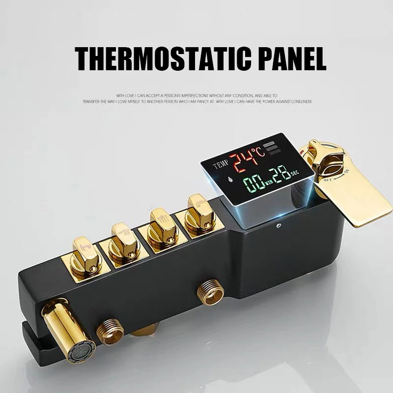 Умный набор для душа Ванная комната термостатический заряженными ионами