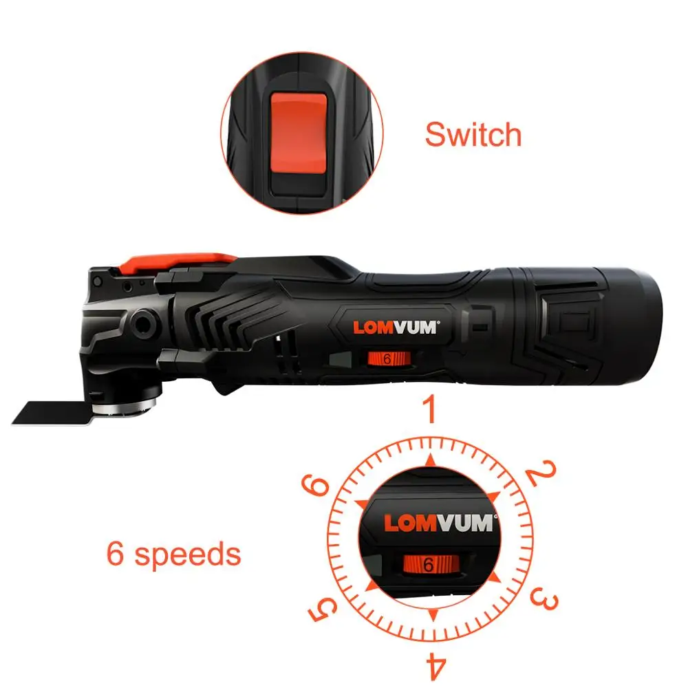 LOMVUM многофункциональный инструмент 12 в ремонтный беспроводной электропилы