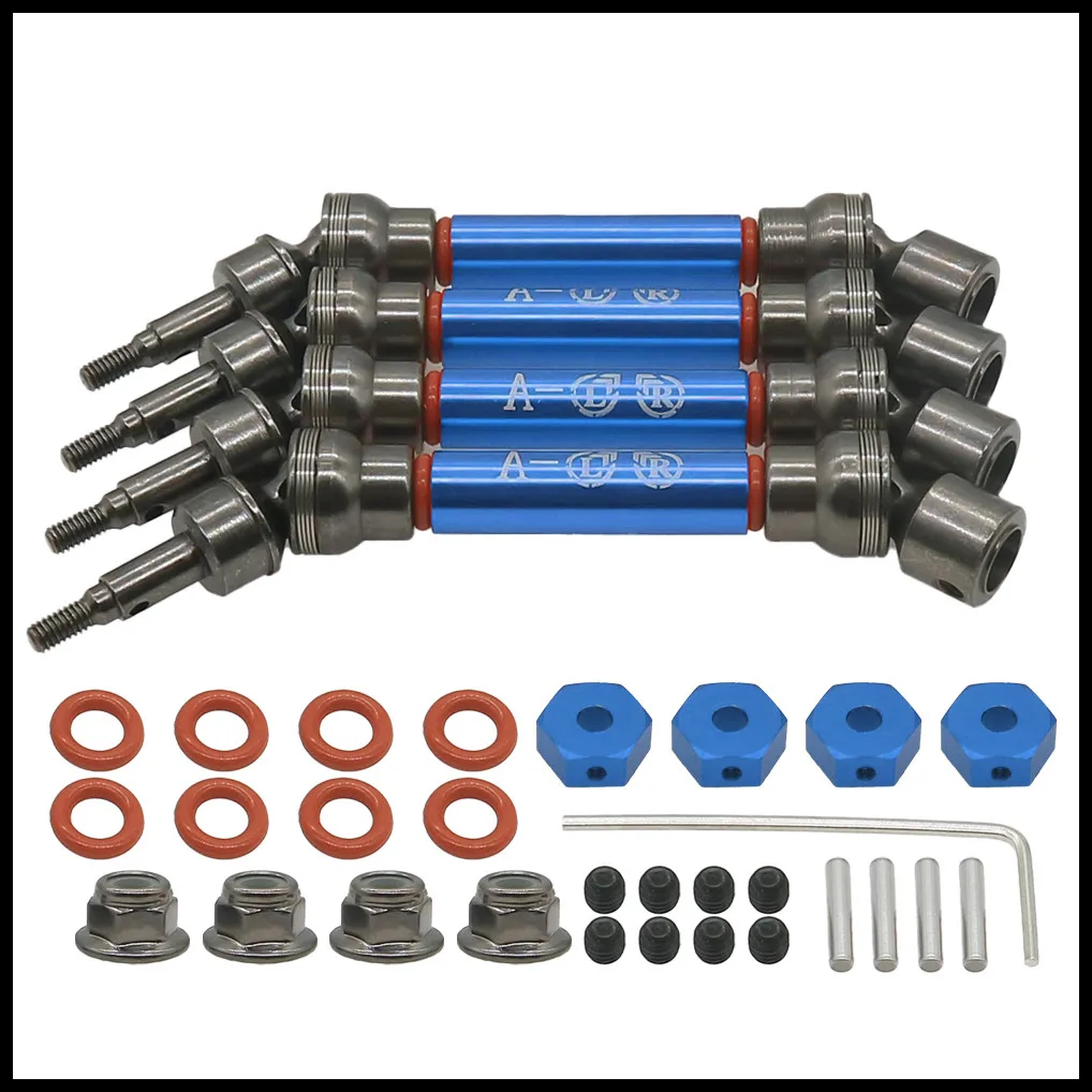 4 шт./компл. комплект передних и задних приводных валов аксессуары для 1/10 ARRMA 3s &amp
