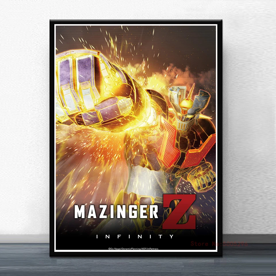 Японские Аниме постеры и принты Mazinger Z Infinity для японского фильма манга