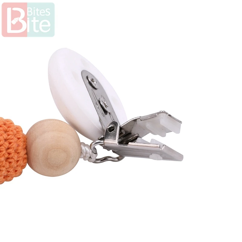 1 шт. детский деревянный зубопрорезыватель соска-пустышка с цепочкой буковое