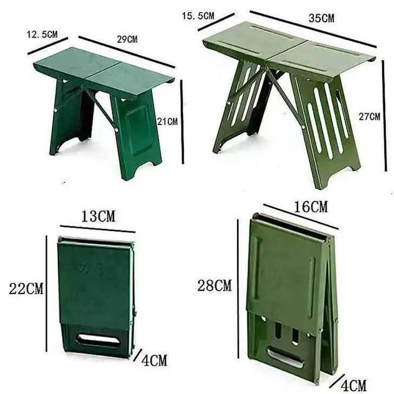 Koop Outdoor Draagbare Ijzer Legering Opvouwbare Kruk Camping Stoel Seat Voor Vissen Reizen Picknick Stoelen Trein Schetsen Reparatie Paard Kruk