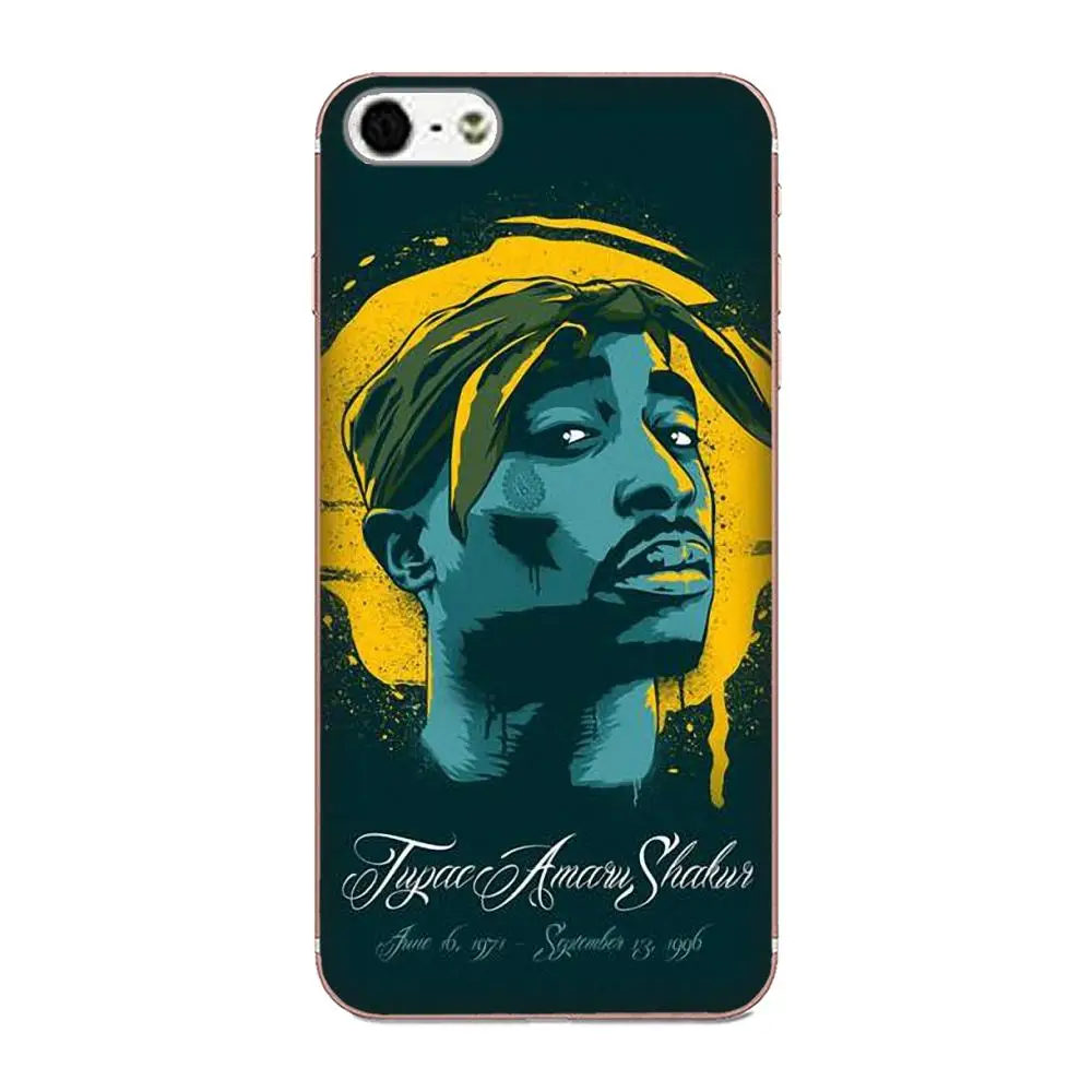 2pac Tupac Shakur мягкие чехлы для телефонов Huawei Honor Mate 7 7A 8 9 10 20 V8 V9 V10 V30 P40 G Lite Play Mini Pro P