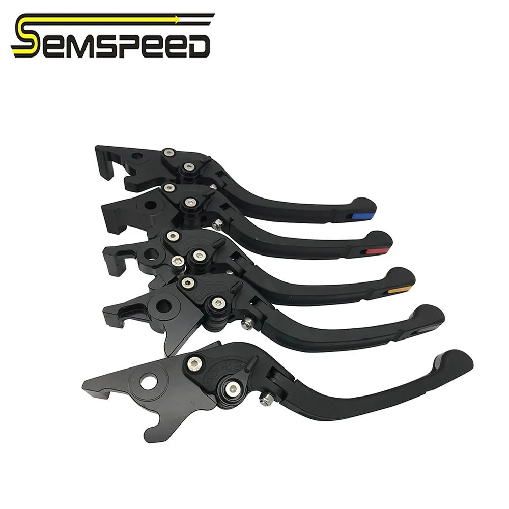 SEMSPEED Мотоцикл с ЧПУ Z900 логотип Складные Рычаги Тормозная система сцепления Ручка
