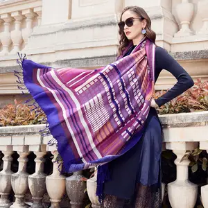 Шерстяные женские шарфы-палантины, элегантная теплая шаль из карфа, бандана, шарф, роскошный брендовый мусульманский хиджаб, пляжное одеяло, платок для лица