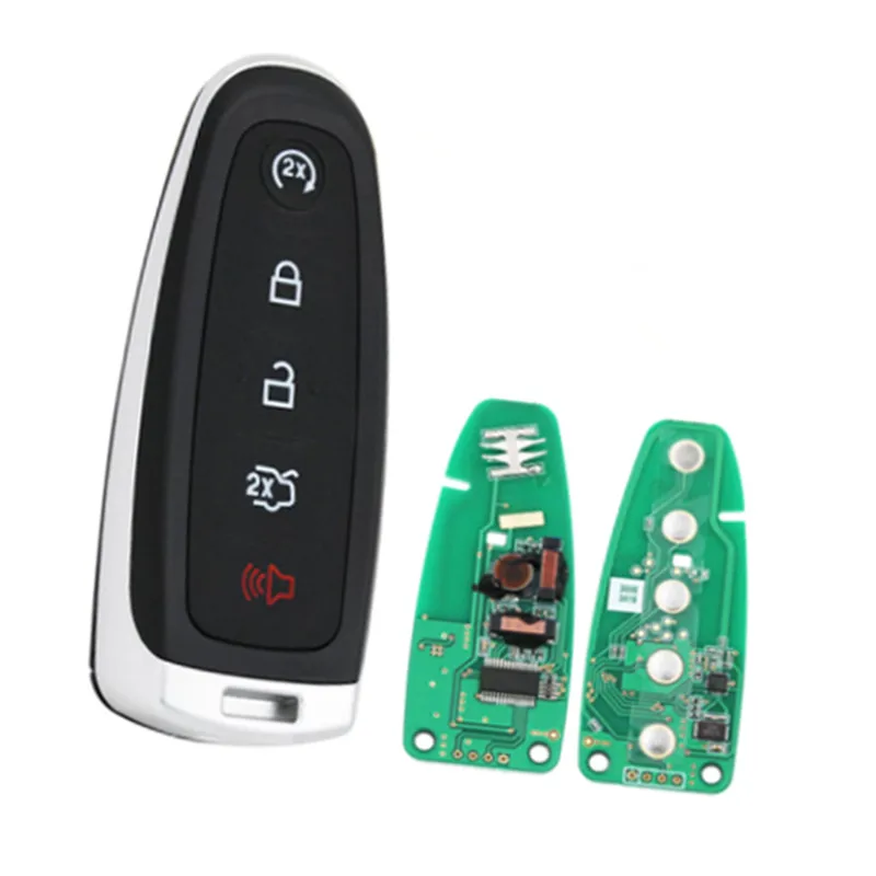 

5 Button Smart Remote Smart Prox Key Fob 315MHz 434mhz ID46 Chip for Ford Explorer Edge Flex C-max Taurus