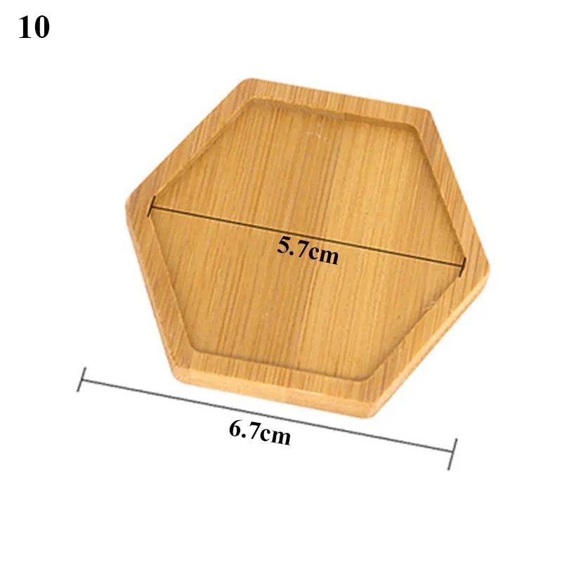 14 видов цветочных горшков деревянный поднос круглые квадратные мясистые