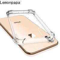 transparent case for iphone 11 pro max 6 6s plus xr x xs max 5 5s se2020 silicon case shockproof cover for iphone 12 pro case