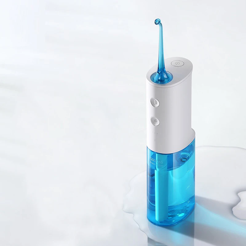 1 standard jet Soocas W3 Ирригатор для полости рта зубные Портативный Вода Flosser советы USB Перезаряжаемые Water Jet Flosser IPX7 ирригатор для чистки - Цвет: 1 standard jet