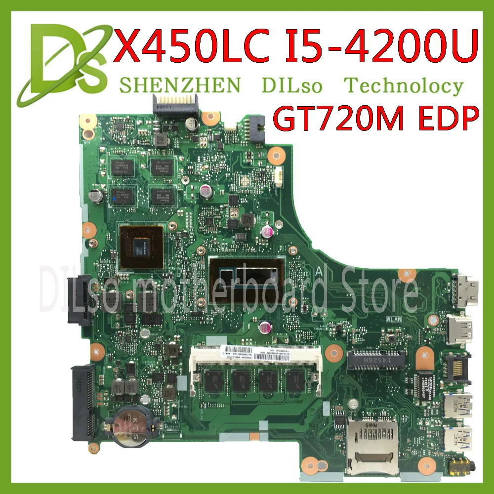 

KEFU X450LD для ASUS X450LC X450LA X450LB REV2.2 материнская плата для ноутбука I5-4200U GT720M тестовая работа 100%