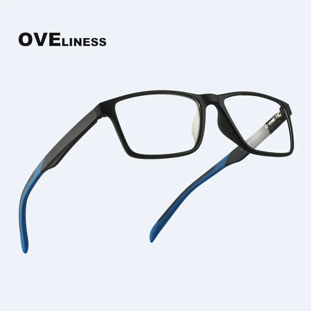 tr90 glasses frame men myopia prescription computer spectacle frames women ultra light square eyeglasses frames for men eyewear free global shipping