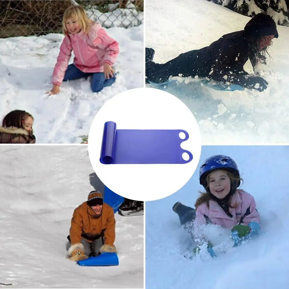 

Ski Board Ski Toboggan Pad Sled Purple HDPE Material Thickened Skiing Ski Piece Sand Snow Children Plastic