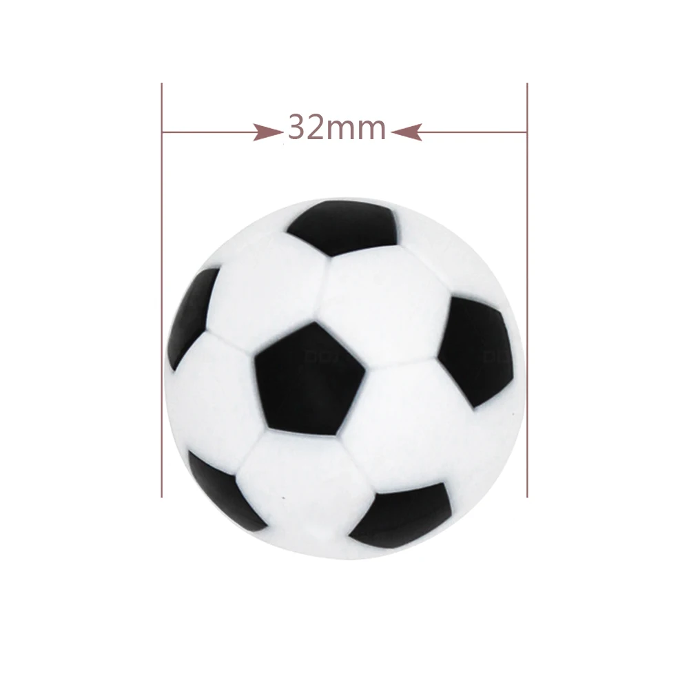 32mm 6Pcs 6 шт 32/36 мм Таблица Футбол шары мини настольный футбол/футбол футболист мячей запасные шарики Kicker шарики - Цвет: 32mm 6Pcs