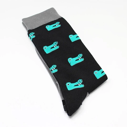 sock0051-29 Разноцветные Веселые носки серия с персонажами из мультфильмов о животных Новые мужские носки индивидуальный тренд модные забавные и хип поп подарки для мужчин - Цвет: sock0051-29