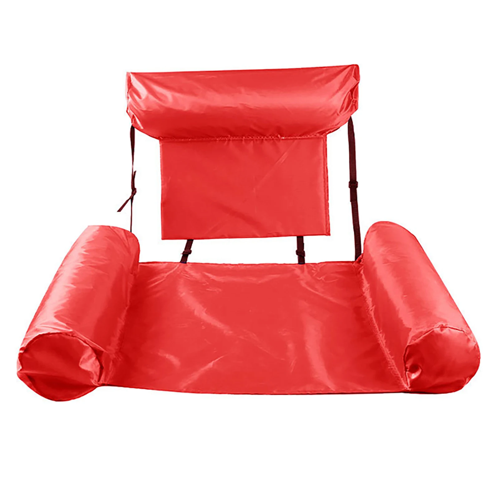 

Inflatable Water Chair Swimming Pool Float Lounge Foldable Backrest Sofa