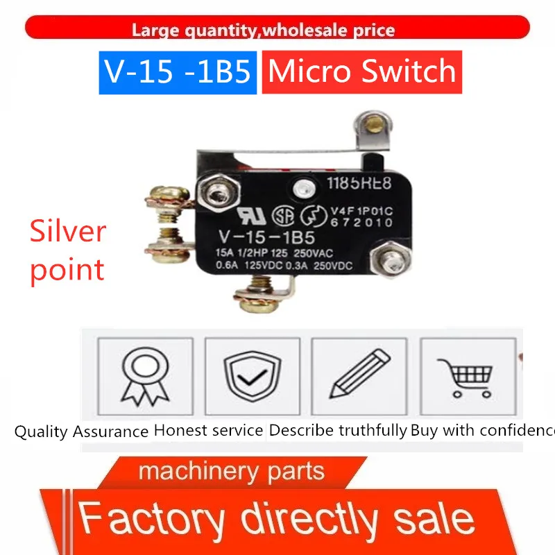 Взрывозащищенный Микропереключатель с рукояткой и шкивом маленький инширующий