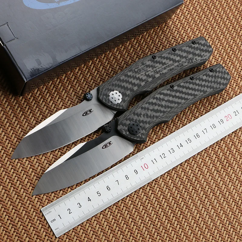 Green thorn 0850 быстро открывающийся складной нож D2 + ручка из углеродного волокна