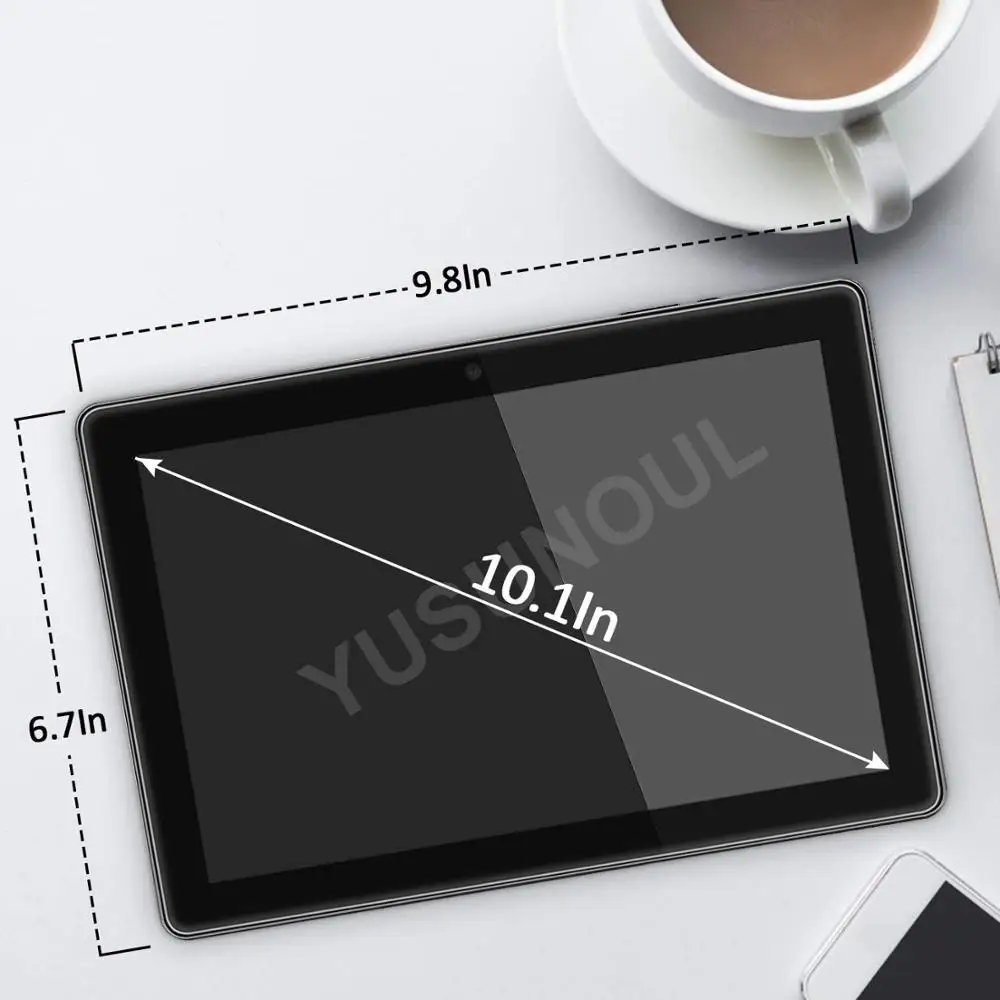 New Google Market 10 inch Tablet Android 9.0 8 Cores 32/64GB Dual Camera 8.0MP Tablet PC Type-C Charge WIFI GPS 4G LTE bluetooth