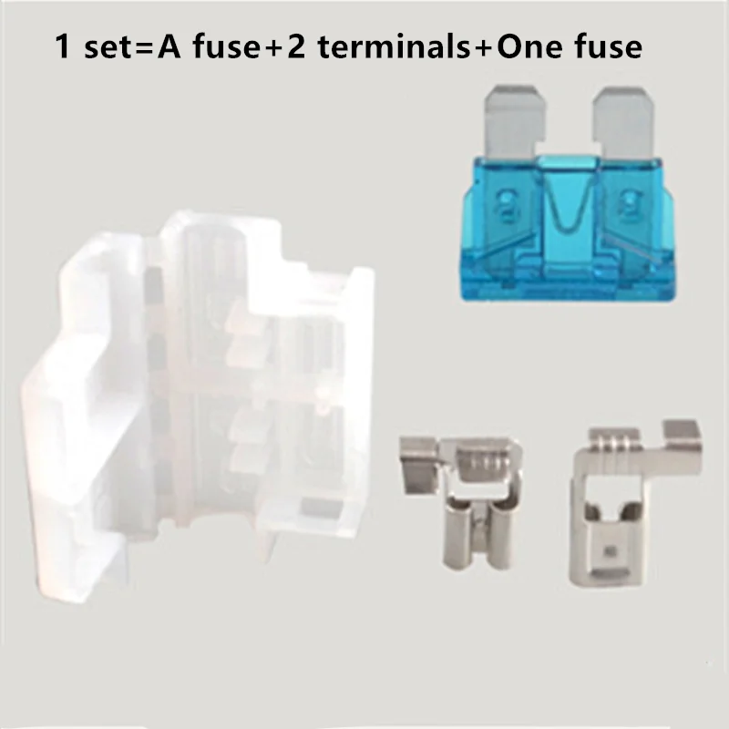 10 комплектов автомобильный Стандартный Средний держатель предохранителя +