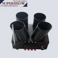2 shots fan 2shots straight cold pyro remote control firing systems cold fireworks control machine for weddiing party stage