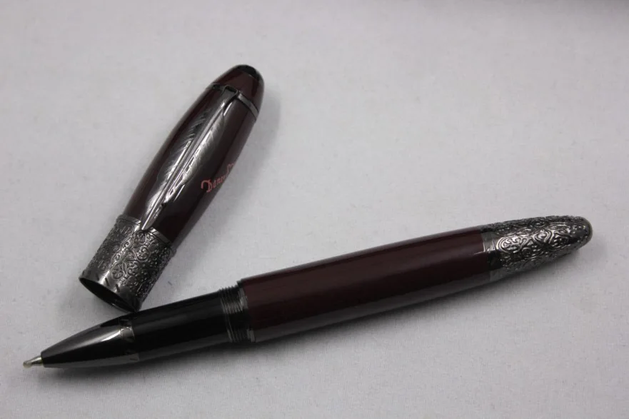 

2021High Quality mon Metal Balck Daniel Defoe Maple Clip Rollerball Pen Special Fountain blanc ink Pens