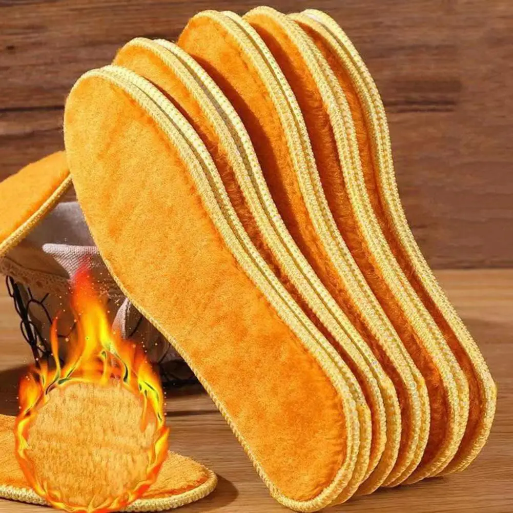 

Shoe Pad Eco-friendly Insoles Convenient Damping Fashion Comfortable Thick Unisex Warm Insoles