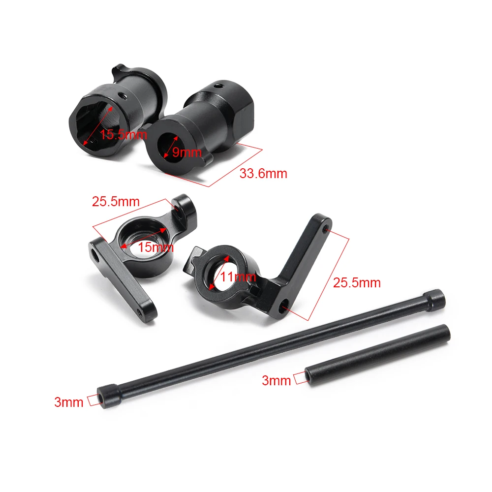 

YEAHRUN Axial SCX10 1:10