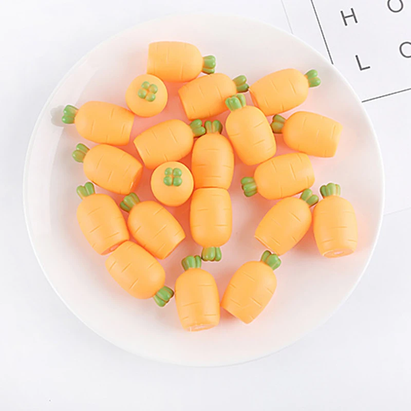 10 шт./компл. имитация моркови сжимаемая игрушка мягкая еда игрушки антистресс