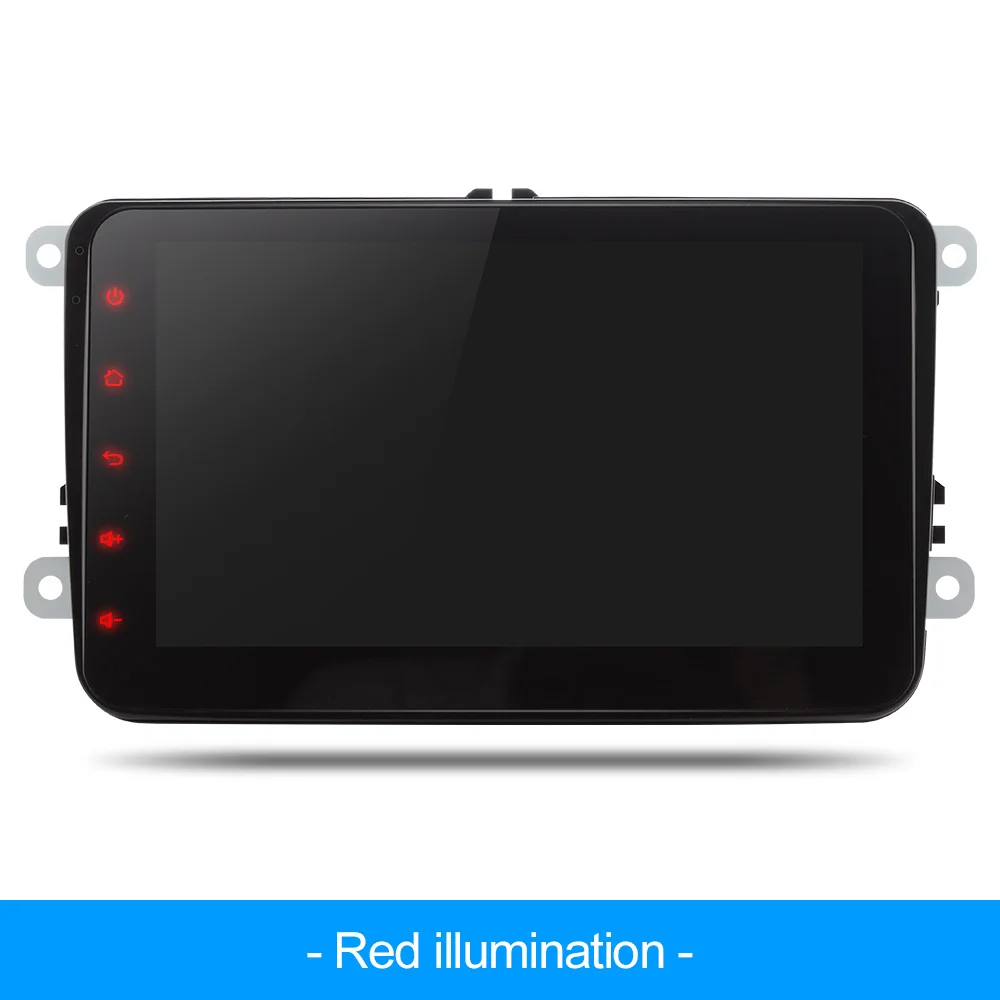 9.0 Red Light PX30 автомобильный Радио dvd-плеер для vw golf tiguan polo для Skoda Fabia octavia Superb Yeti Автомобильный gps навигатор стерео 2 din - Цвет: 9.0 Red Light