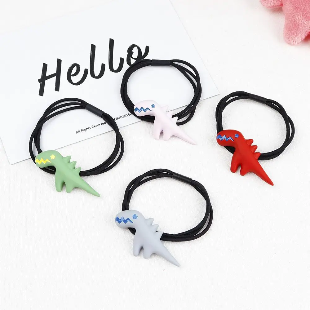 Матовая повязка для волос с маленьким динозавром Корейская мультяшная