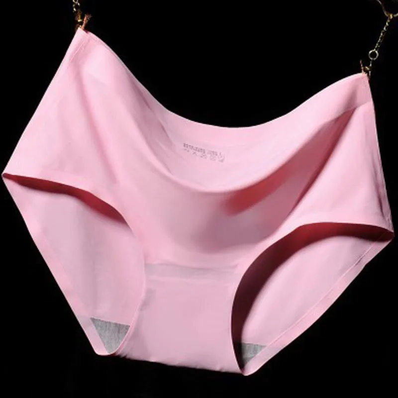 Pink VDOGRIR сексуальное нижнее белье женские бесшовные трусики женские модные женские трусы с низкой талией женское нижнее белье трусы краткие сведения - Цвет: Pink