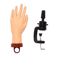 practice hand for acrylic nails flexible movable fake hand for manicure practice tool mannequin hand