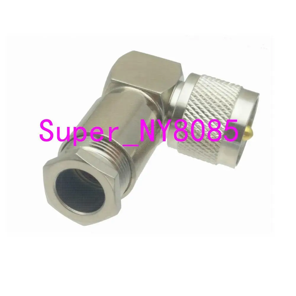 Коннектор PL259 UHF штекер угловой зажим RG8 LMR400 RG213/214 RG165 кабель|connector|rg8 |