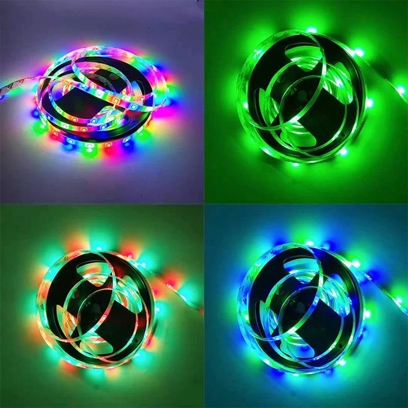 Светодиодный светильник SMD2835 RGB меняющий цвет водонепроницаемый костюм низкое