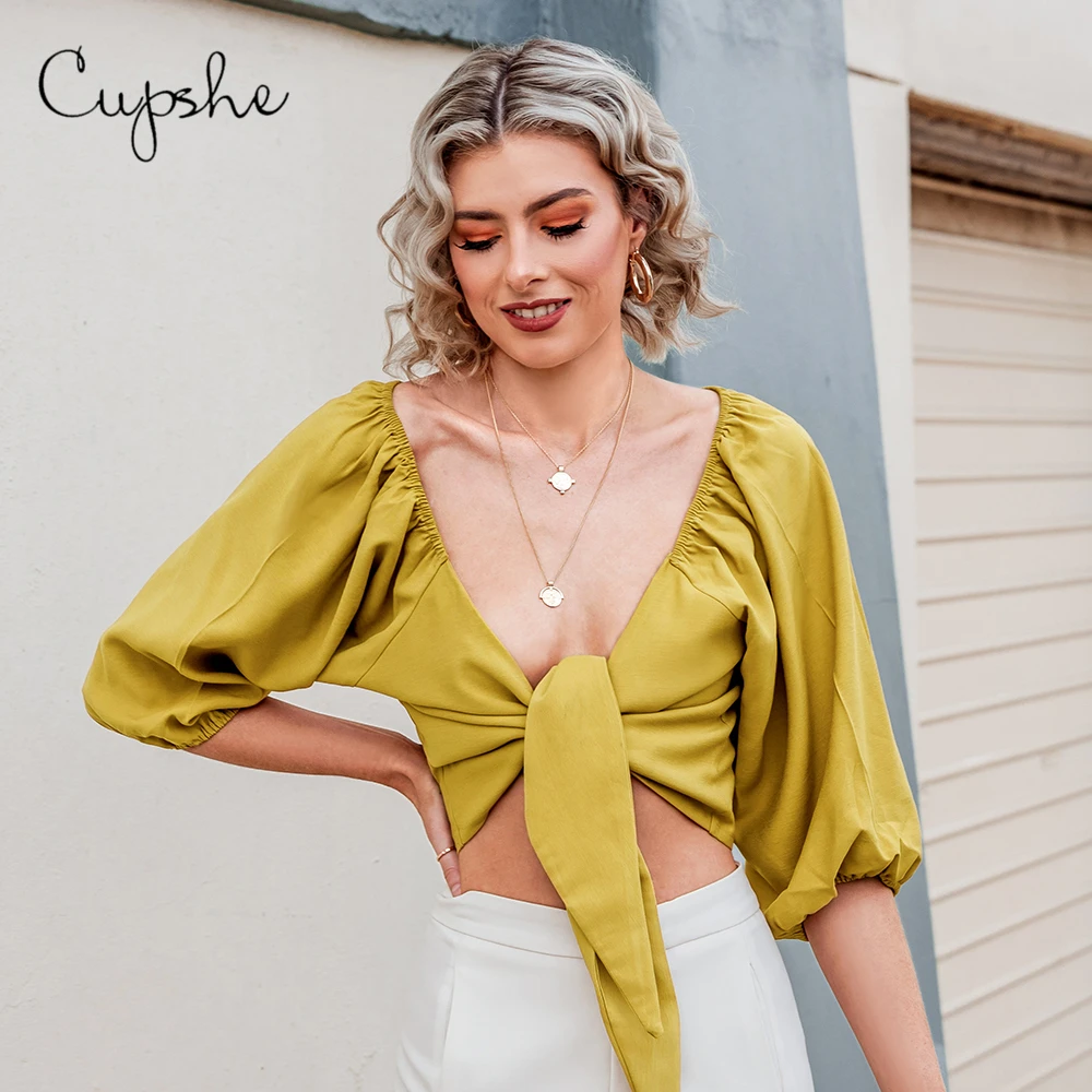 CUPSHE свитер в полоску большого размера Женский Повседневный пуловер с круглым