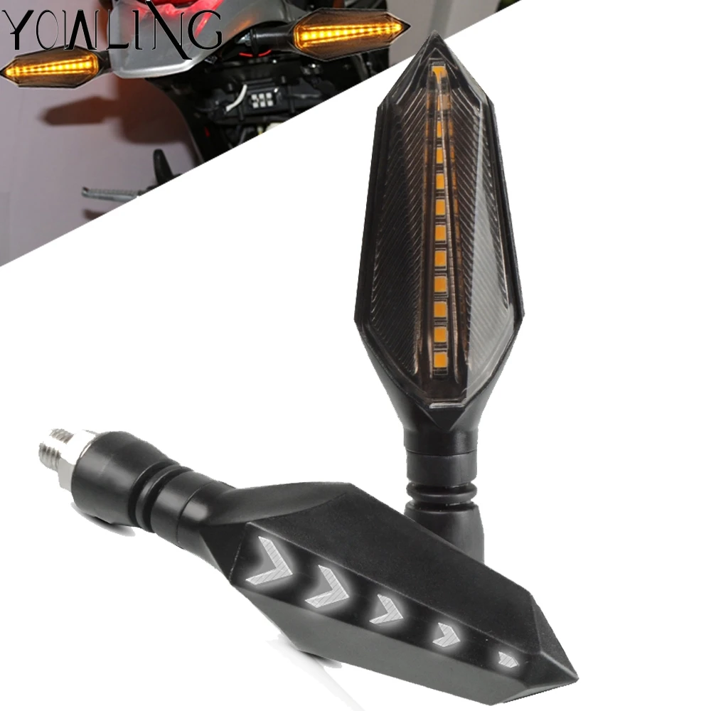 

For YAMAHA MT-09 Tracer MT09 MT 09 FJ-09 FZ-09 FJ09 FZ09 2014-2015 Motorcycle LED Turn Signal Light Amber Blinker Light Flashers