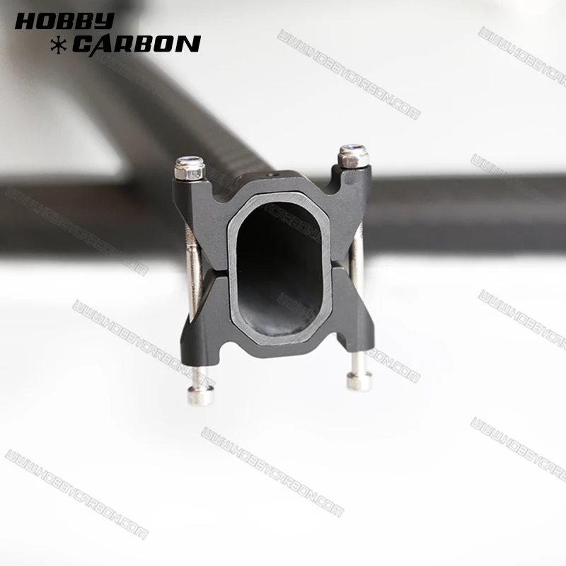 HOBBY CARBON 4 шт./упак. Восьмиугольные трубки из углеродного волокна 30x20x500 мм толщина 1 5