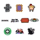 Лидер продаж 2021, 1 шт., силиконовые Подвески в виде мультяшных героев мультфильмов знаки друзей, высококачественные украшения для вечеринок и подарков